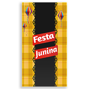 Faixa Lateral - Festa Junina - Sublimado 3D