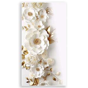 Faixa Lateral - Floral - Sublimado 3D