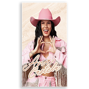 Faixa Lateral - Ana Castela - Sublimado 3D