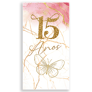 Faixa Lateral - 15 Anos - Sublimado 3D