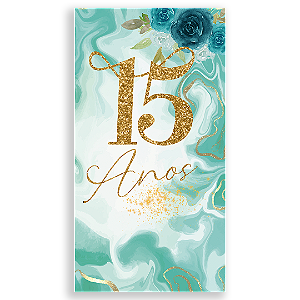 Faixa Lateral - 15 Anos - Sublimado 3D