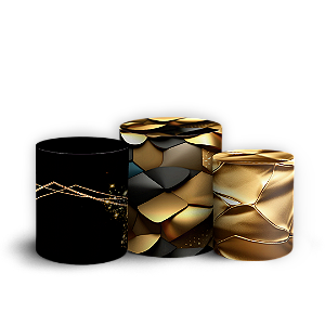 Trio Cilindro - Religioso - Sublimado 3D