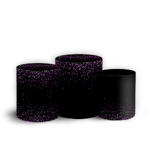 Trio Cilindro - Happy Birthday  - Sublimado 3D