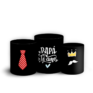 Trio Cilindro - Dia del Padre  - Sublimado 3D