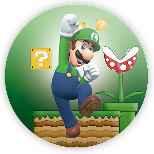 Painel de Mesa - Super Mario  - Sublimado 3D