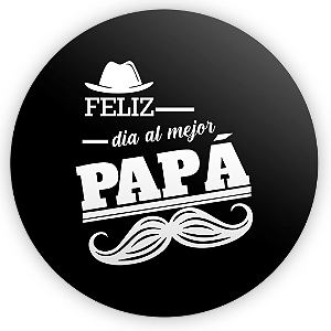 Painel de Mesa - Dia del Padre  - Sublimado 3D