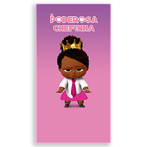 Faixa Lateral - A Poderosa Chefinha  - Sublimado 3D