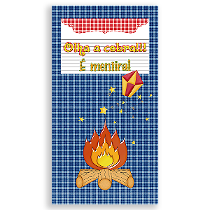 Faixa Lateral - Festa Junina  - Sublimado 3D