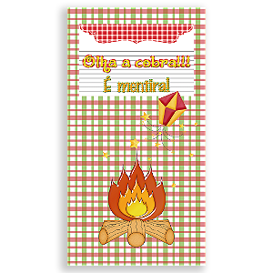 Faixa Lateral - Festa Junina  - Sublimado 3D