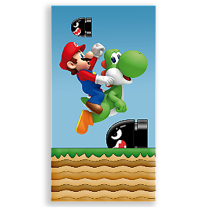 Faixa Lateral - Super Mario  - Sublimado 3D