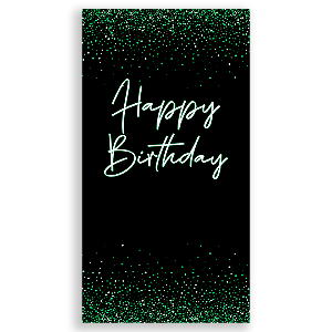 Faixa Lateral - Happy Birthday  - Sublimado 3D