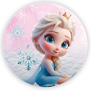 Painel de Mesa - Frozen - Sublimado 3D