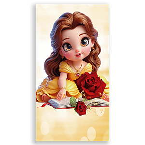 Faixa Lateral - Bela e a Fera - Sublimado 3D