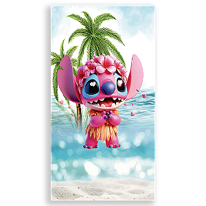 Faixa Lateral - Lilo e Stitch - Sublimado 3D
