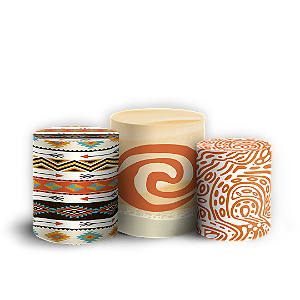 Trio Cilindro - Lilo e Stitch - Sublimado 3D