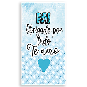 Faixa Lateral - Dia Dos Pais - Sublimado 3D