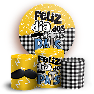 KIT Redondo e Trio - Dia Dos Pais - Sublimado 3D