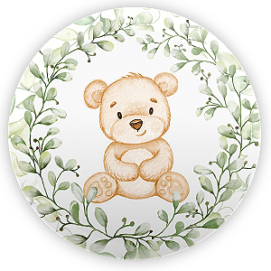 Painel de Mesa - Urso Verde - Sublimado 3D