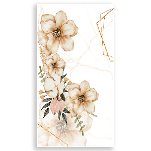 Faixa Lateral - Floral - Sublimado 3D