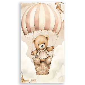 Faixa Lateral - Urso Marrom - Sublimado 3D