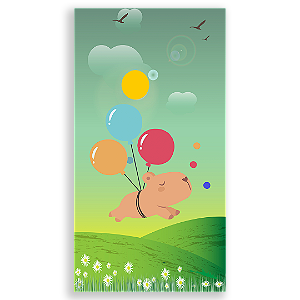 Faixa Lateral - Capivara - Sublimado 3D