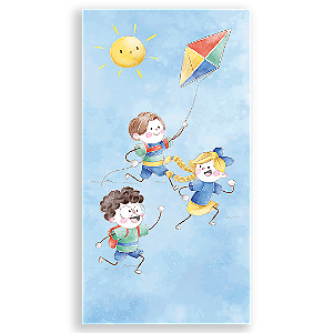 Faixa Lateral - Dia das Criancas - Sublimado 3D