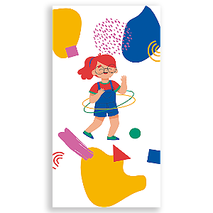 Faixa Lateral - Dia das Criancas - Sublimado 3D