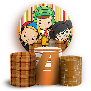 KIT Redondo e Trio - Chaves Baby - Sublimado 3D