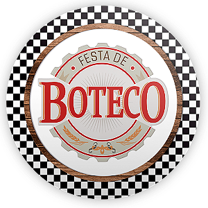 Painel de Mesa - Boteco Bar - Sublimado 3D
