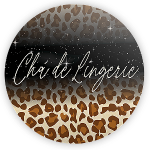 Painel de Mesa - Cha De Lingerie - Sublimado 3D