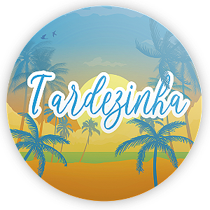 Painel de Mesa - Tardezinha - Sublimado 3D