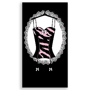 Faixa Lateral - Cha De Lingerie - Sublimado 3D