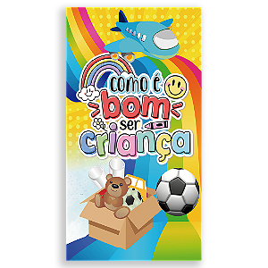 Faixa Lateral - Dia Das Criancas - Sublimado 3D