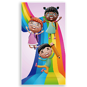 Faixa Lateral - Dia Das Criancas - Sublimado 3D