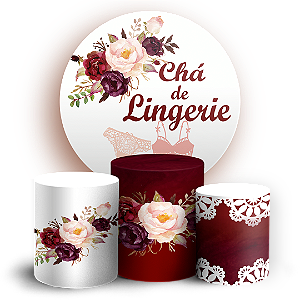 KIT Redondo e Trio - Cha De Lingerie - Sublimado 3D