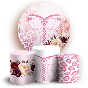 KIT Redondo e Trio - Cha De Lingerie - Sublimado 3D