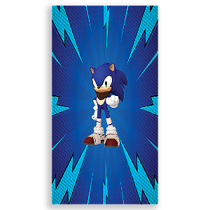 Faixa Lateral - Sonic - Sublimado 3D