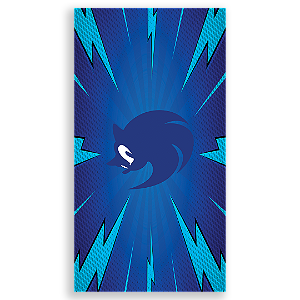 Faixa Lateral - Sonic - Sublimado 3D