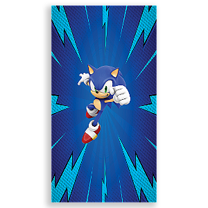 Faixa Lateral - Sonic - Sublimado 3D