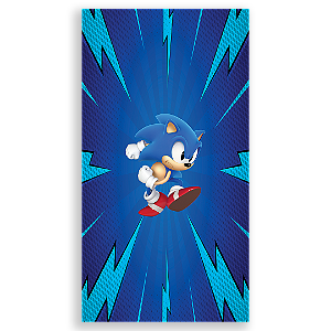 Faixa Lateral - Sonic - Sublimado 3D