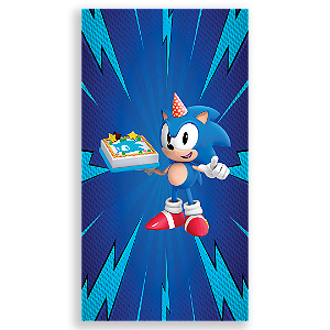 Faixa Lateral - Sonic - Sublimado 3D