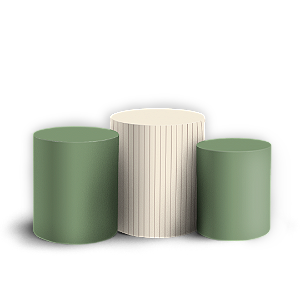 Trio Cilindro - Oh Baby - Sublimado 3D