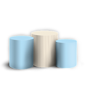 Trio Cilindro - Oh Baby - Sublimado 3D