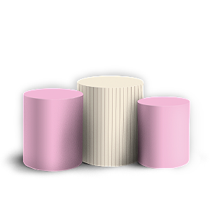 Trio Cilindro - Oh Baby - Sublimado 3D