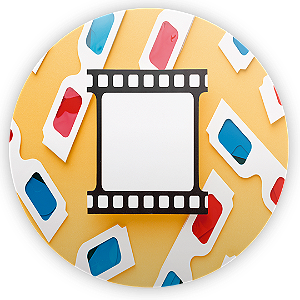 Painel de Mesa - Cinema - Sublimado 3D