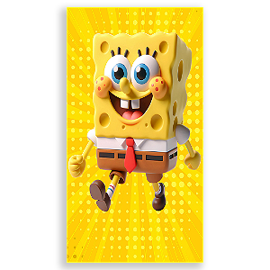 Faixa Lateral - Bob Esponja - Sublimado 3D