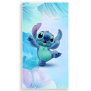 Faixa Lateral - Lilo e Stitch Azul  - Sublimado 3D