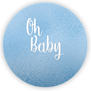 Painel de Mesa - Oh Baby - Sublimado 3D