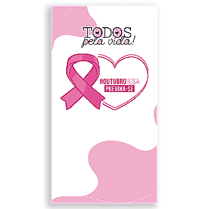 Faixa Lateral - Outubro Rosa - Sublimado 3D