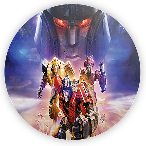 Painel de Mesa - Transformers - Sublimado 3D
